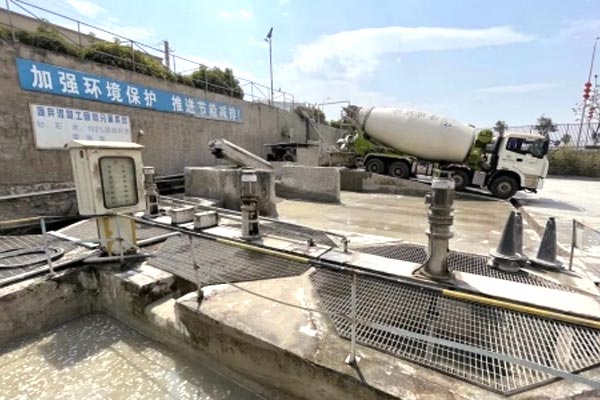 About sewage treatment in mixing plants